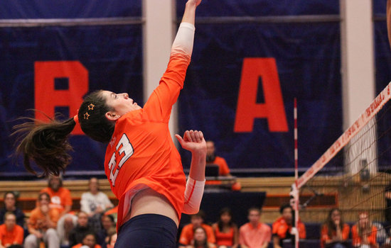 Syracuse volleyball’s captains blend distinct paths to boost team’s bond