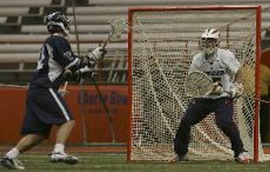 MLAX :  Freshman Galloway earns start, stands out with 5 saves