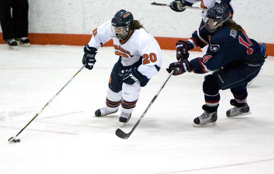 With 2nd season over, Flanagan believes Syracuse ice hockey will continue to improve 