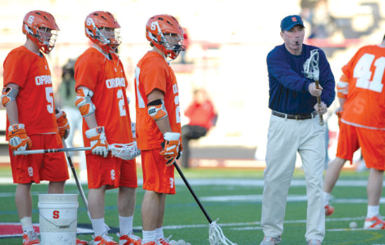 Lesson plan: For last 22 years, Donahue has coached SU for free while teaching middle school science