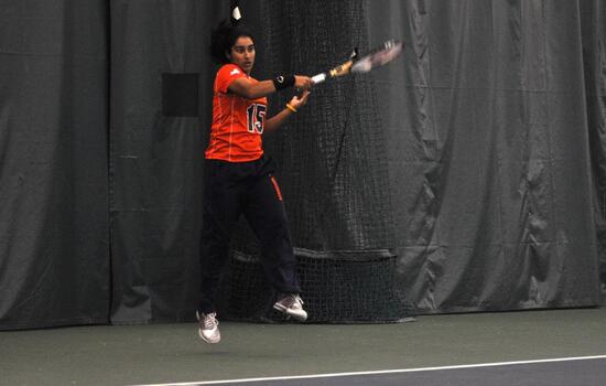 TENNIS : Safdar brings unique experiences into freshman season at Syracuse