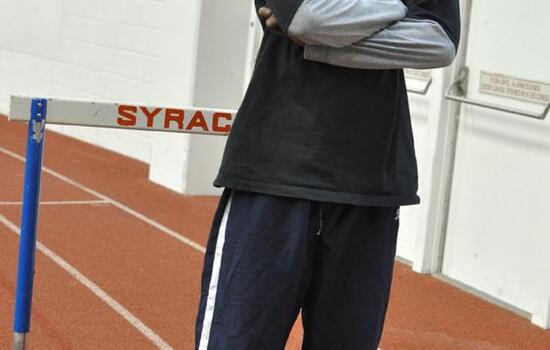 TRACK : Front-runner: Record-breaker Eaton has sights set on national title in 60-meter hurdles