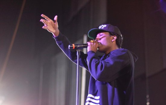 A$AP Rocky dives into electric set, jolts crowd