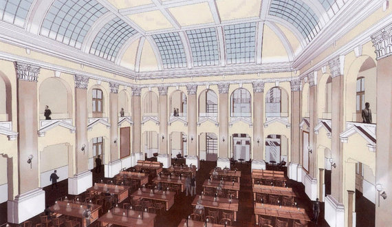 Renovations to restore Reading Room in Carnegie Library begin, expected to be complete by November