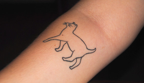 Tattoo Tuesday: Cat