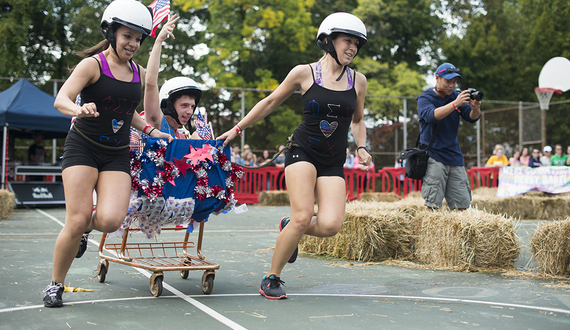 Red Bull Chariot Race ends Sigma Chi Derby Days
