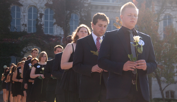 Rose Laying Ceremony honors 35 students who died in tragedy