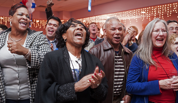 OBAMA WINS RE-ELECTION