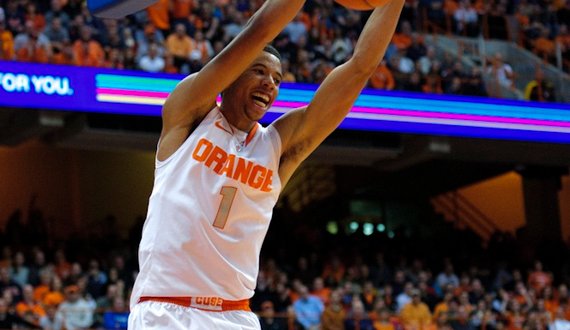 CLAWING AWAY: Syracuse zone shuts down patient Princeton attack in victory
