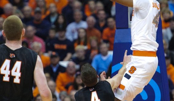 Southerland’s explosiveness at both ends of floor leads Syracuse to win over Princeton