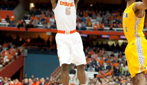 Syracuse overcomes usual deficiencies to cruise past Alcorn State 57-36