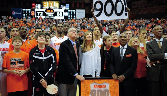 900 AND COUNTING: Boeheim becomes 3rd coach in Division-I history to reach milestone win total with Syracuse’s win over Detroit