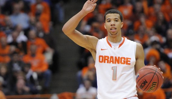 Carter-Williams bails out the Orange with another double-double as Syracuse escapes Detroit