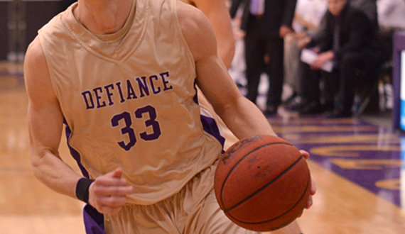 Hometown standout, Wolfrum, stars for Defiance while raising his 3-year-old son