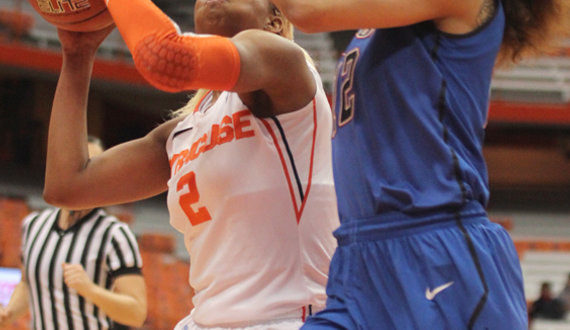Hall provides steady presence for No. 23 Syracuse as Big East play continues with Pittsburgh