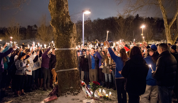 Vigil honors memory of Westhill High School student