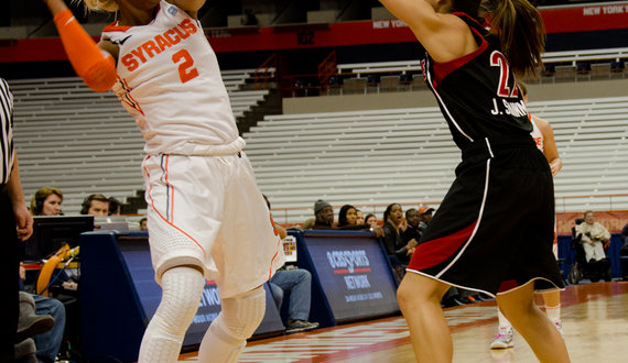 Syracuse rides 2nd-half run past No. 13 Louisville in season finale