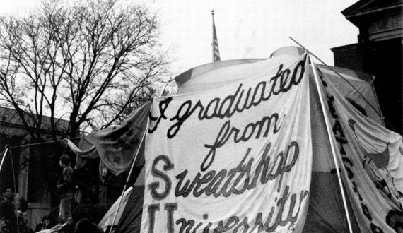 Cutting ties: Student group urges SU to end relationship with Adidas, seeks to promote fair labor practices
