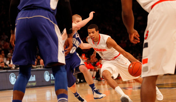 Carter-Williams ties Big East tournament assist record, paces Syracuse in win over Seton Hall