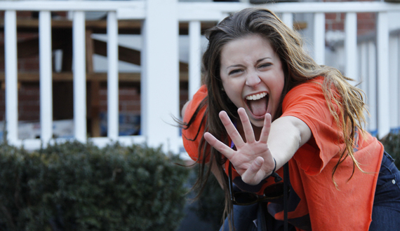 Gallery: Syracuse fans celebrate, dance around campus after Orange advances to Final Four