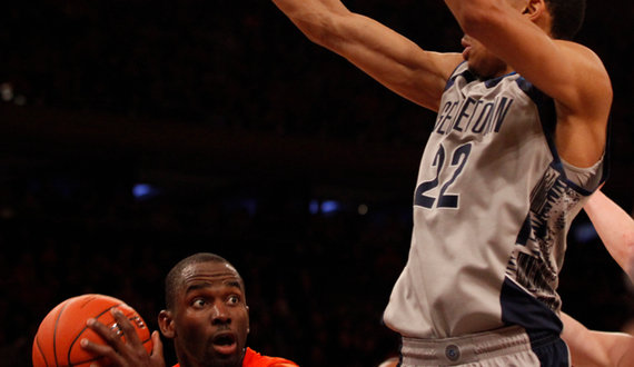 Keita, Cooney shine off bench in Syracuse’s 58-55 overtime win against Georgetown in Big East semifinal