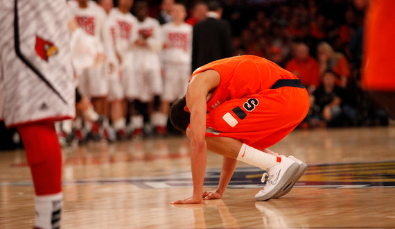 UNDER PRESSURE: Syracuse unravels in 2nd half of Big East championship at hands of fast, physical Louisville defense