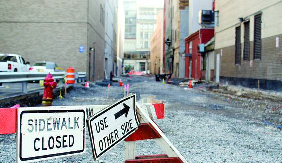 Street-wise: Syracuse begins construction to renovate desolate alley downtown