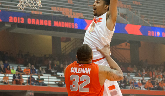 Cooney, Ennis star in Orange Madness scrimmage; Gbinije wins dunk contest
