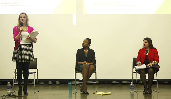 VP candidates cover campus diversity at debate