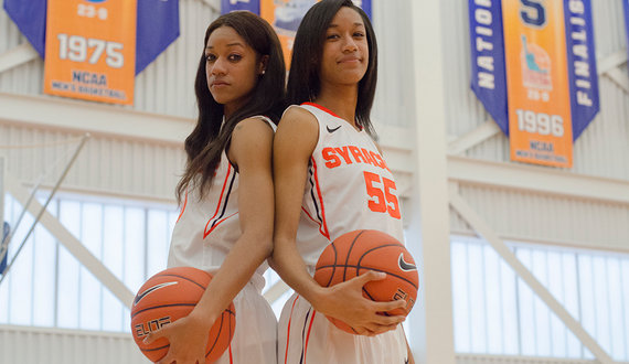 All Day: Freshman sisters Bria, Briana look to fill frontcourt void left by Alexander