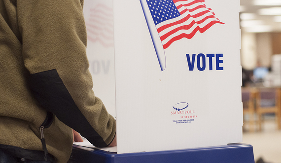 Bird polling station sees few voters on local election day
