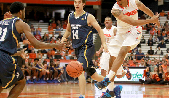 Gbinije tries to improve against Cornell after being ‘thrown in the fire’ at point guard