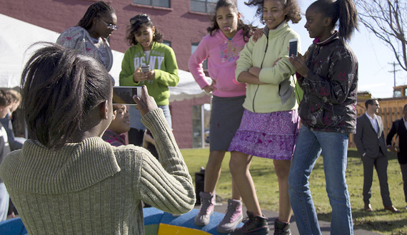 Near Westside Initiative unveils playground prototype