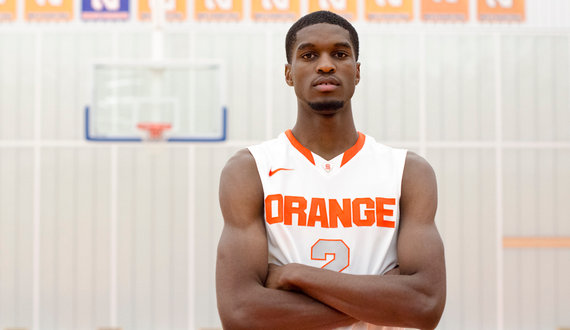 Silent but deadly: Freshman wing Johnson brings reserved personality to SU bench