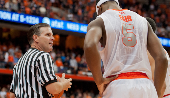 Foul trouble: Syracuse tries to adjust to stricter officiating against Colgate