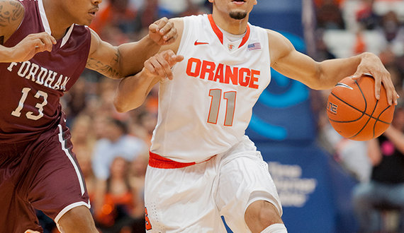 Ennis scores 16 points in strong all-around performance against Fordham