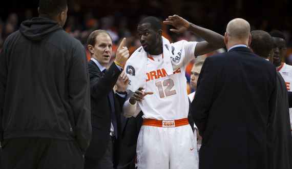 Syracuse looks for improved play from inconsistent big men in conference opener