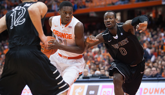 Roberson struggles in increased role against High Point