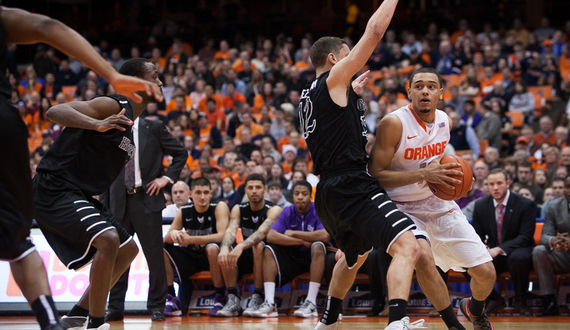 Ennis brothers prepare to face off for 1st time as opponents as SU takes on Villanova