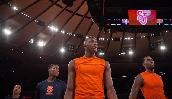 Gallery: Syracuse beats St. John’s 68-63 at Madison Square Garden