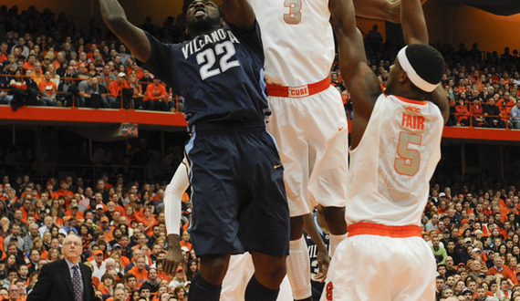 Grant works through foul trouble to help seal Syracuse’s victory over Villanova