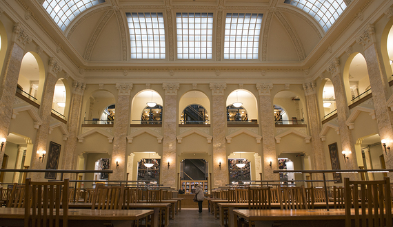 Behind closed doors: SU unveils restored Carnegie Library Reading Room