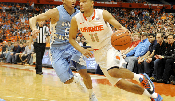 No. 2 Syracuse overcomes poor starts from Ennis, Cooney in win over Tar Heels