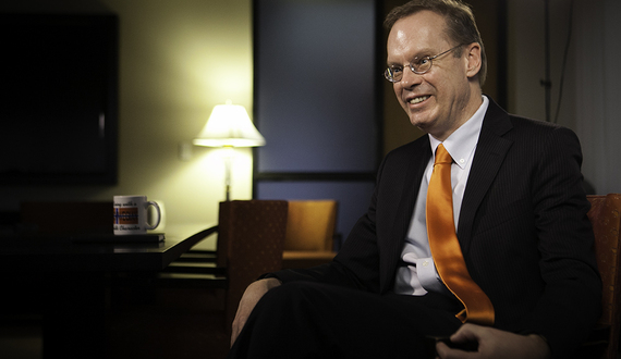 Man on the street: Syverud aims to connect with SU community