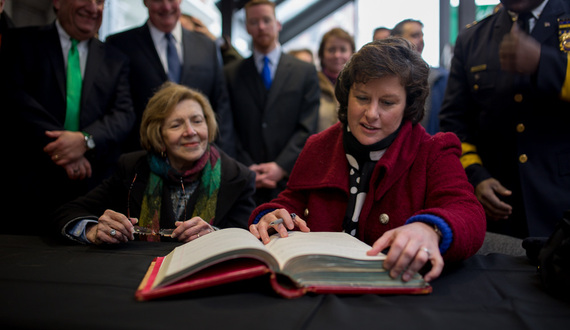 Miner sworn into office for second term