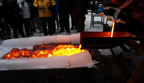 SU project combines science and art to create lava fields