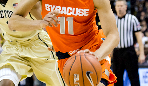 BECOMING THE NORM: Ennis leads Syracuse past Wake Forest with dazzling 2nd-half performance