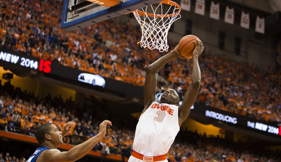 Grant guides Syracuse to win with 8 in overtime, career-high 24 overall