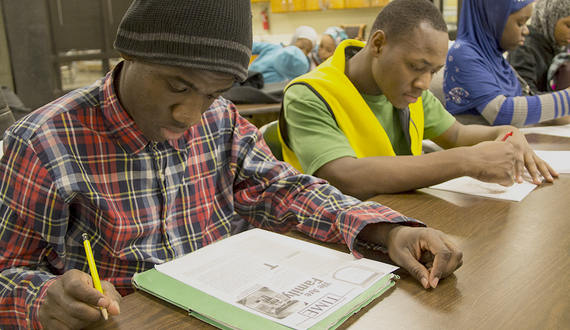 Teachable moments: After-school program assists refugee students with homework