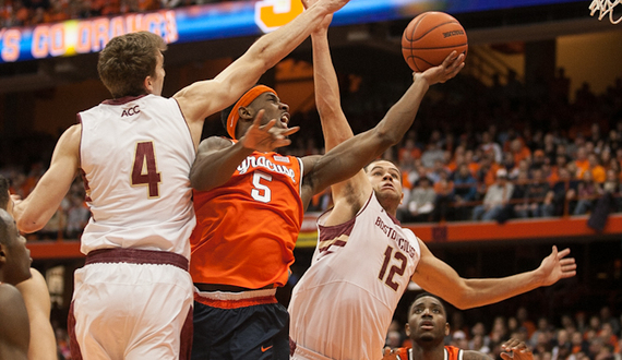 Fair struggles mightily, makes 7-of-23 shots in Syracuse loss to Boston College